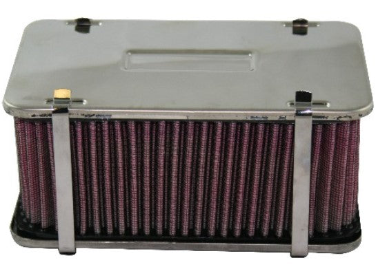 Air Filter 75mm high rectangular - Weber 40DCOE Cotton