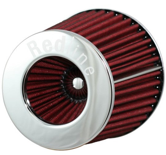 Air Filter Pod Conical 114mm - Chrome