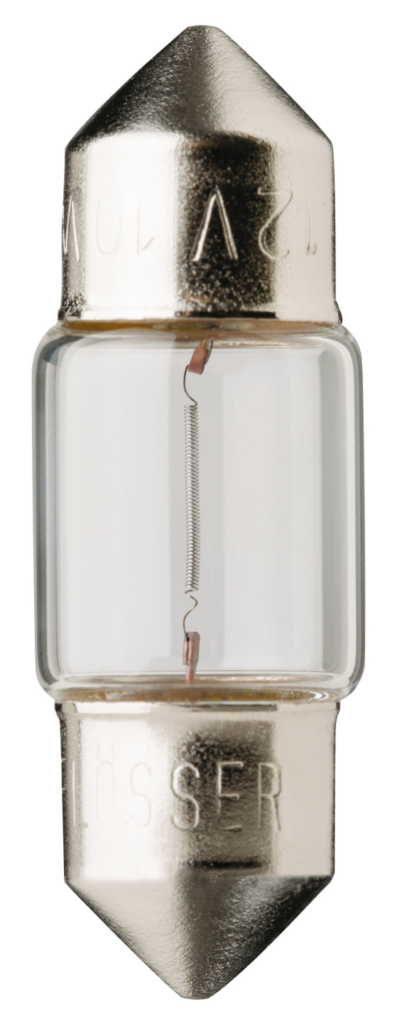 BULB 12v 10w FESTOON 10x31mm 252/269