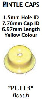Pintle Cap Bosch Yellow - 24 Pack