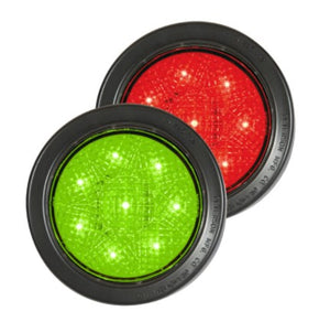 Led Dock Light  Red/Green 8 LED 24 Volt