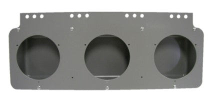 Module Box Steel for 3x 4 Inch Round Series Lights