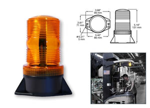 Beacon LED Amber 11-80V 60QFPM Class 3