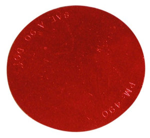 Reflector Red Multi Prism 73mm Adhesive Mount 2 Pack