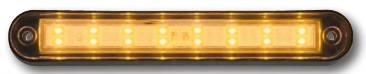 LED Accent Light Amber 16 LED Multi-volt 152x25mm